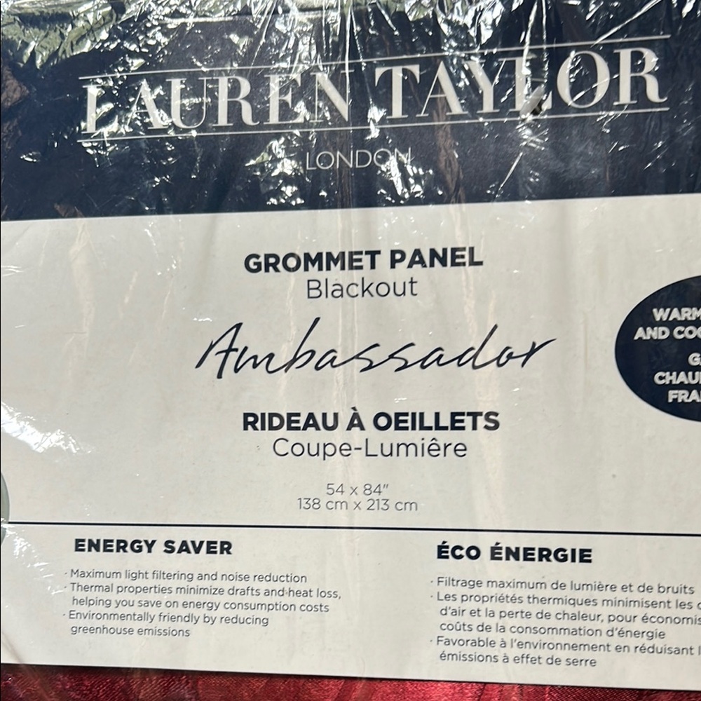 Lauren Taylor Blackout Grommet Panel